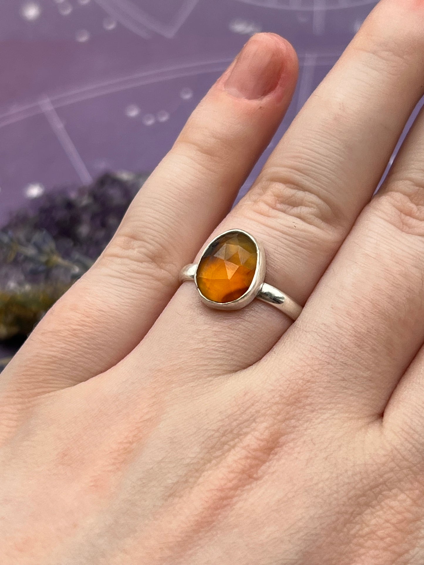 Montana Agate Ring Size 7