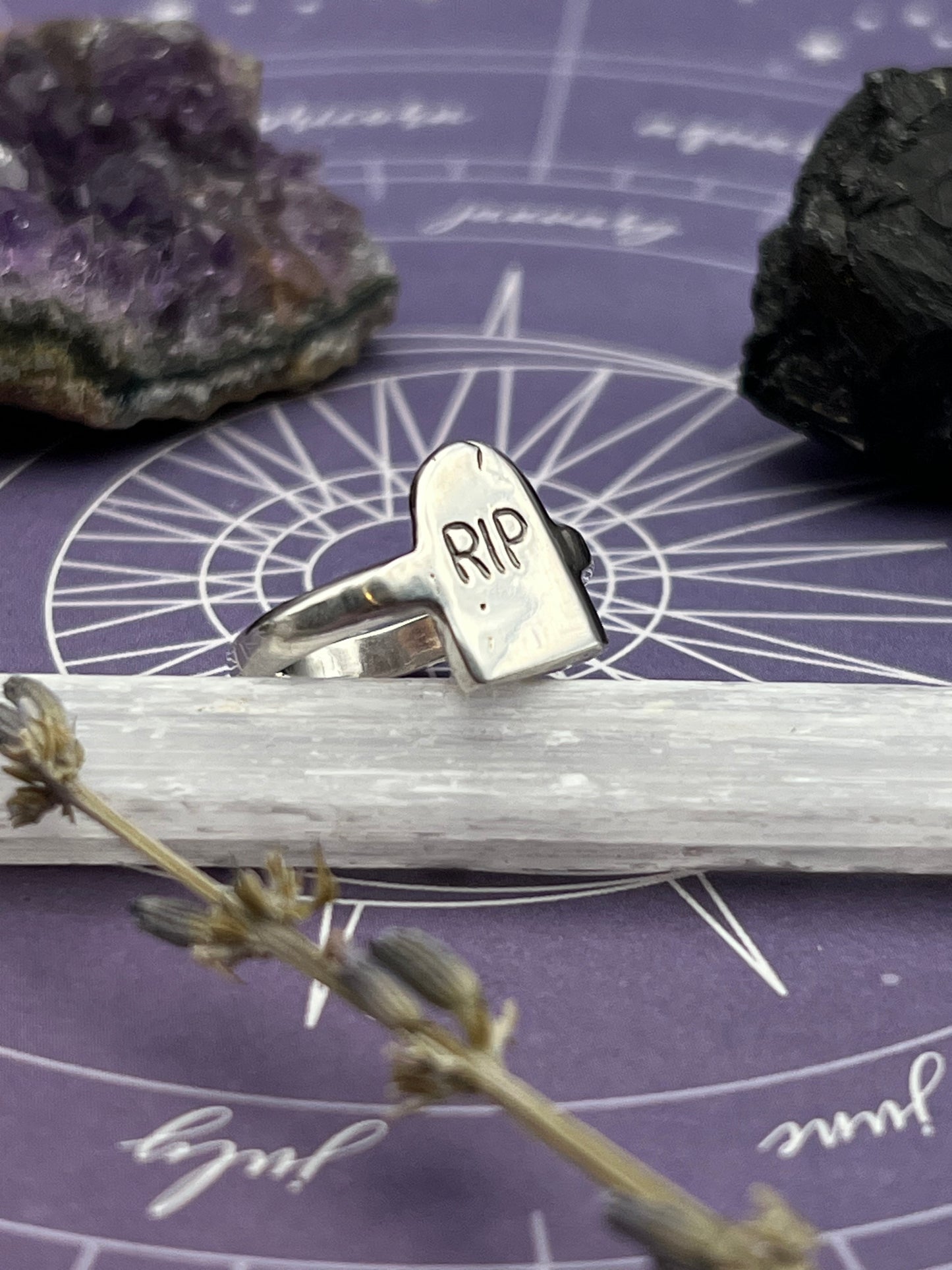 The Silver Tombstone Ring