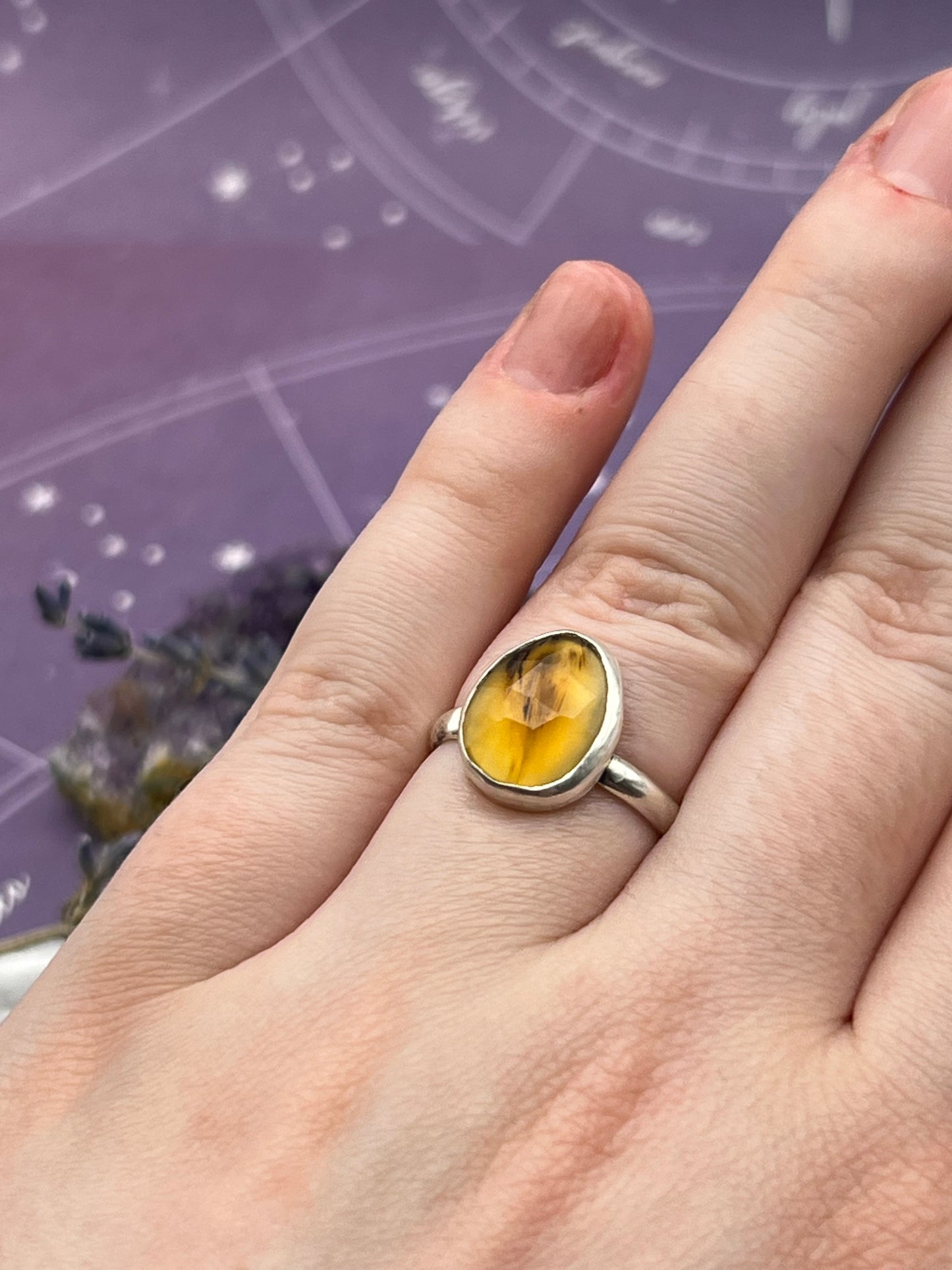 Montana Agate Ring Size 7