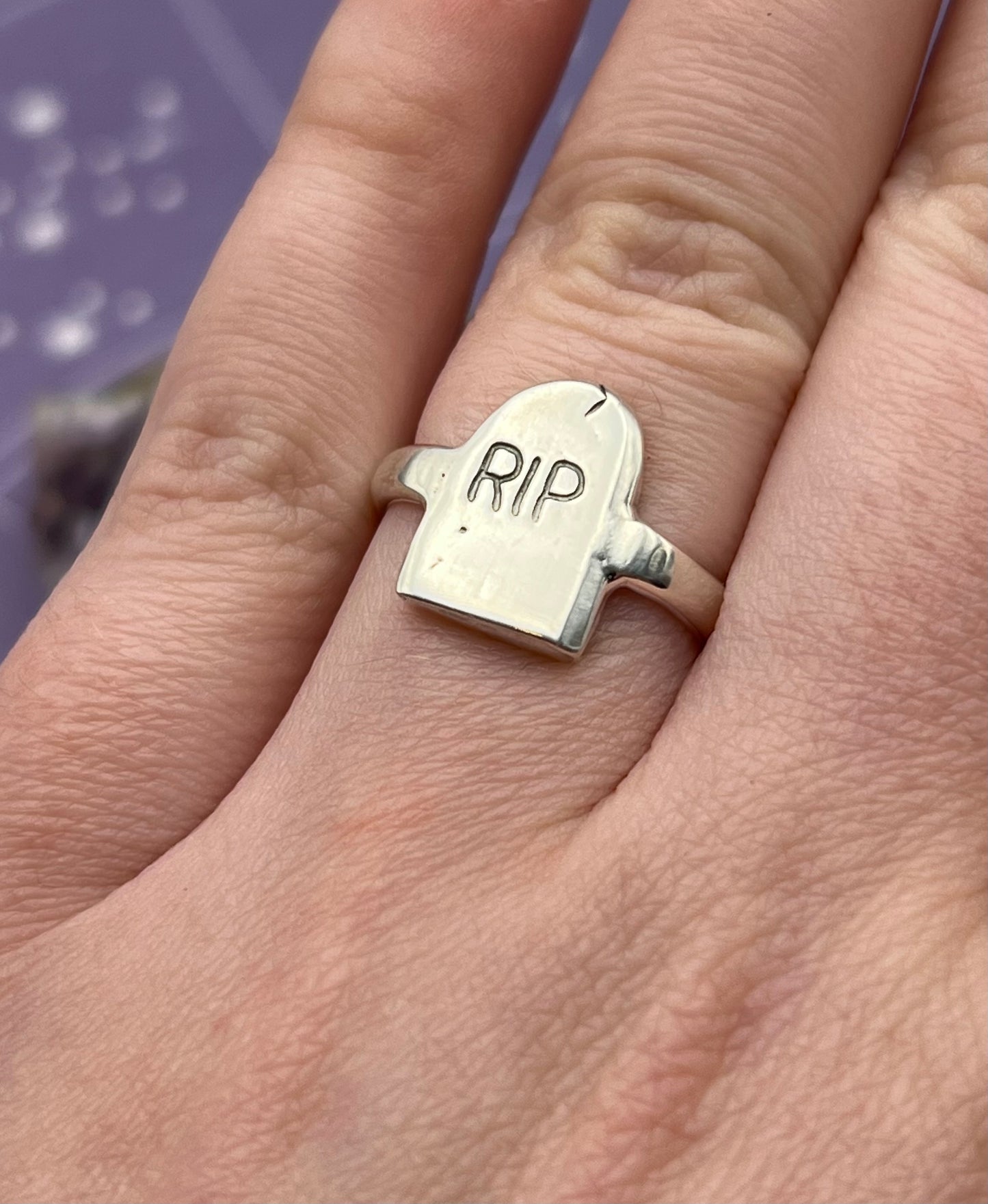 The Silver Tombstone Ring