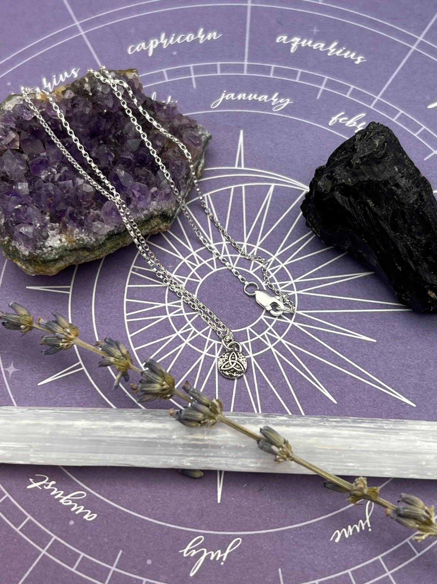 The Triquetra Talisman Necklace