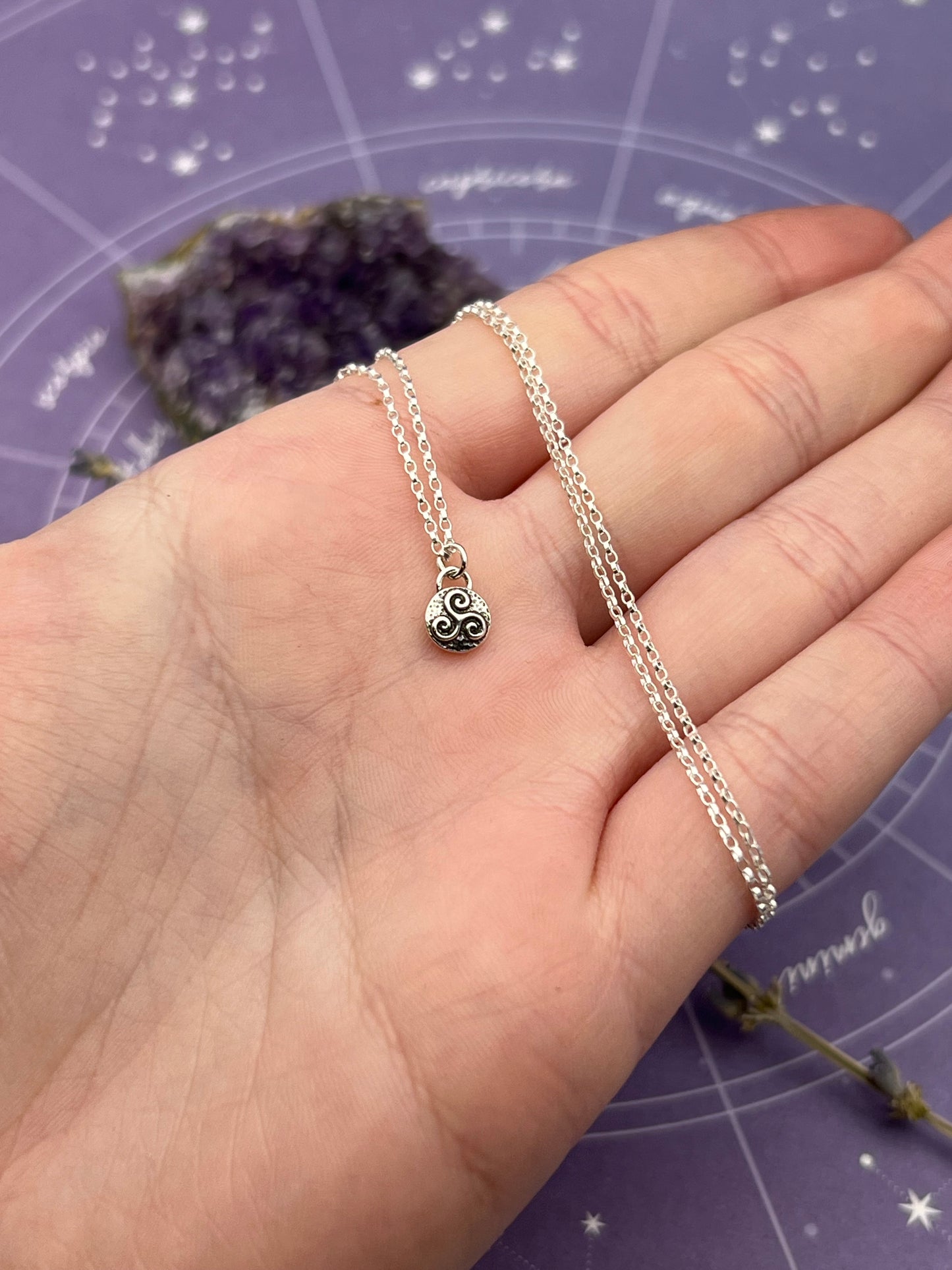 The Triskelion Talisman Necklace