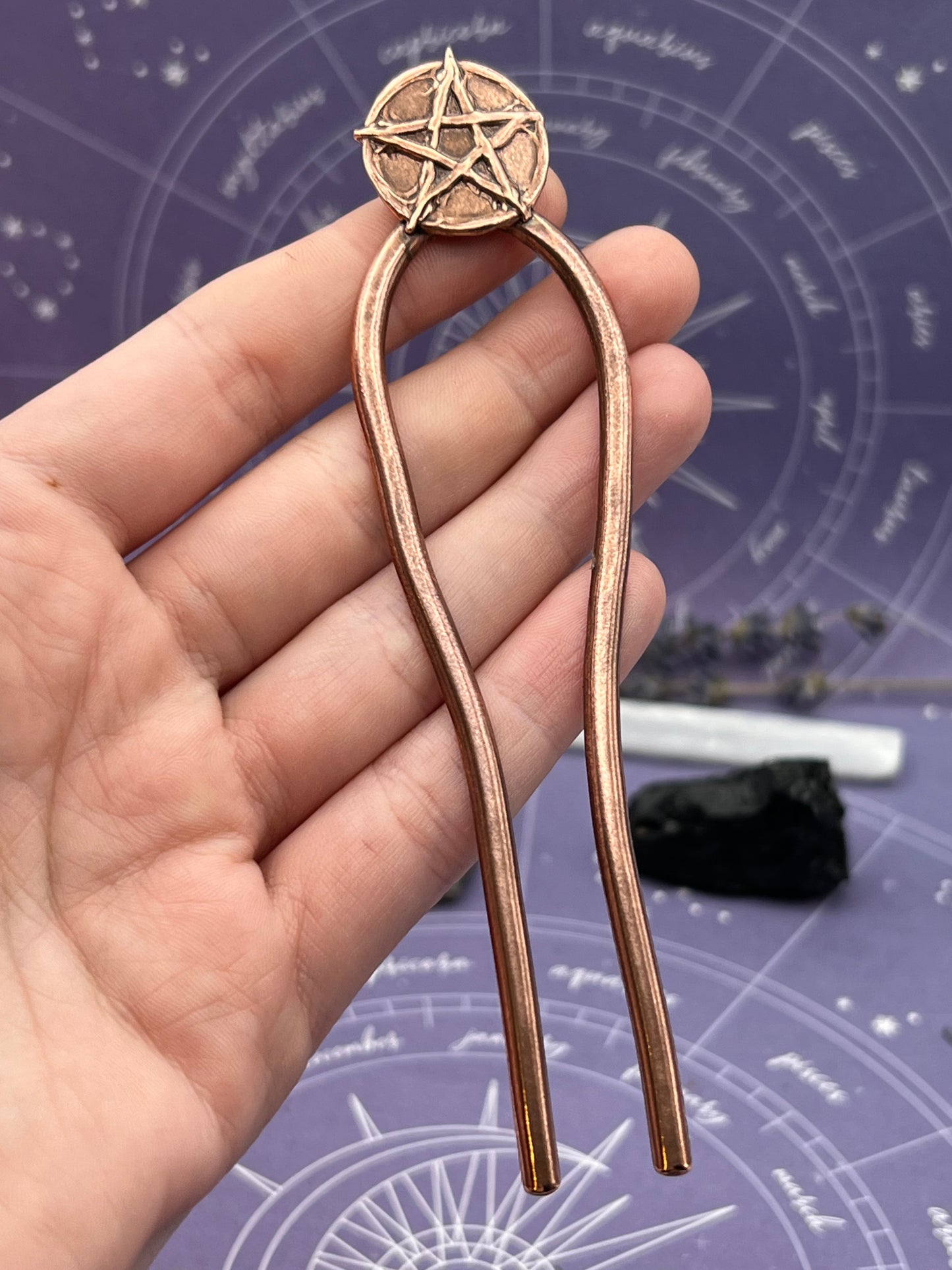 The Woodland Witch Copper Hair Pin