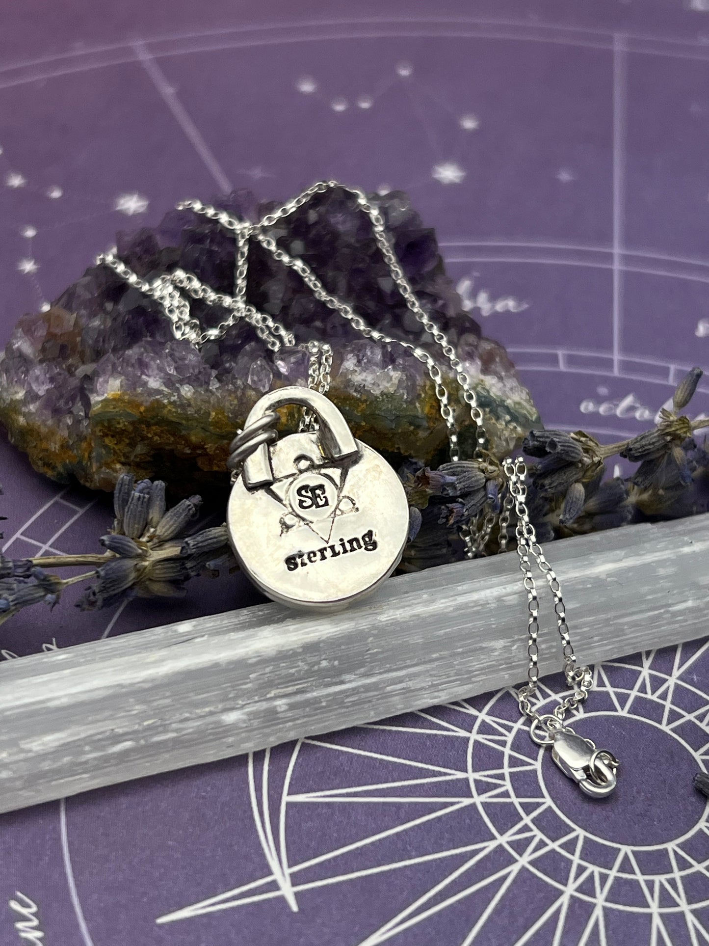 The Aurora Borealis Moon Necklace