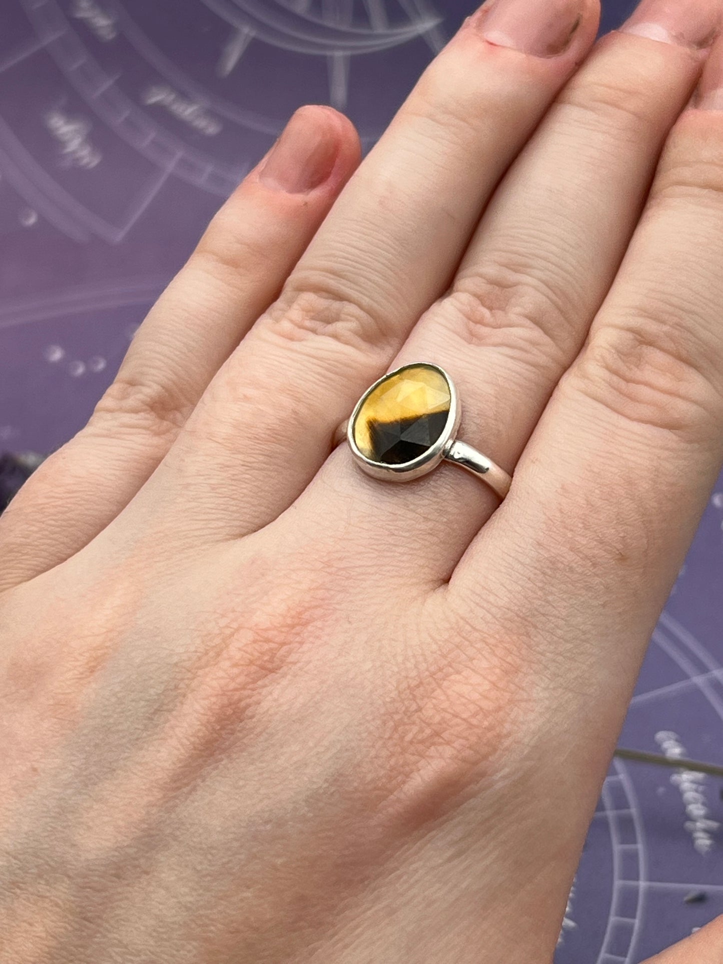 Montana Agate Ring Size 9