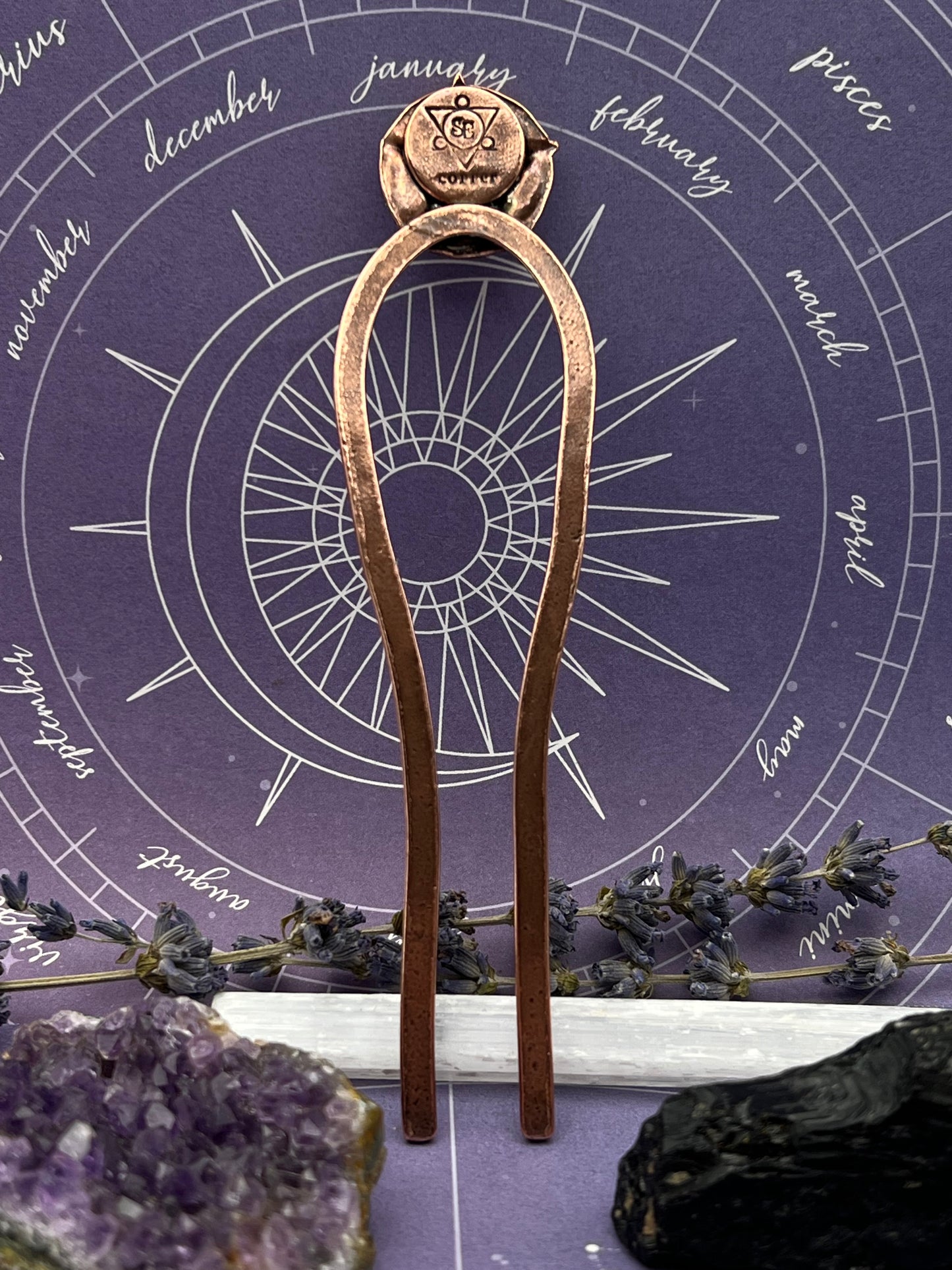 The Woodland Witch Copper Hair Pin