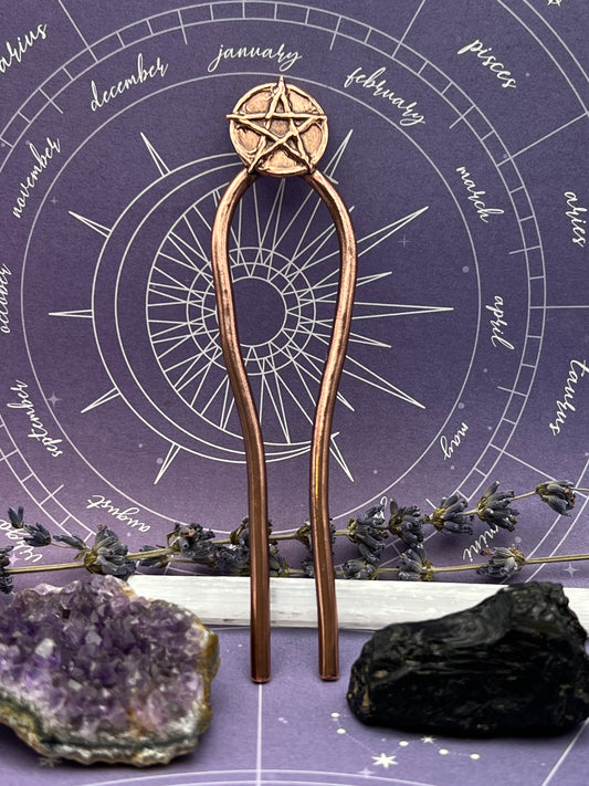 The Woodland Witch Copper Hair Pin