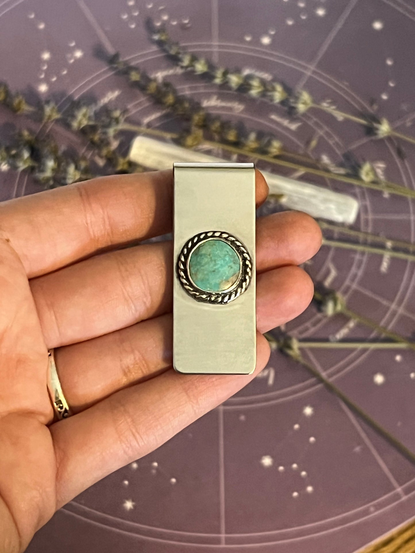 Turquoise Money Clip