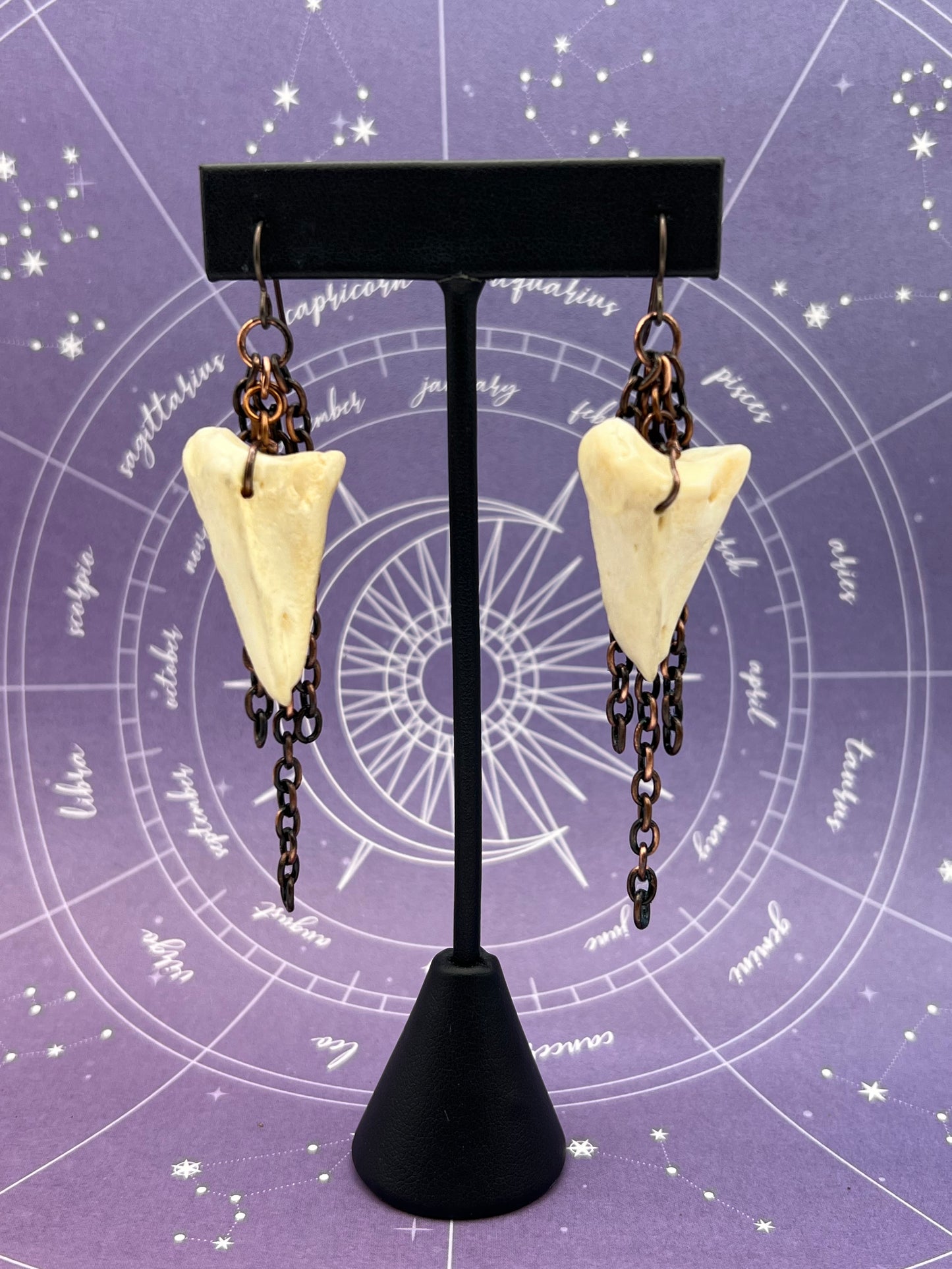 The Coffin Bone Earrings