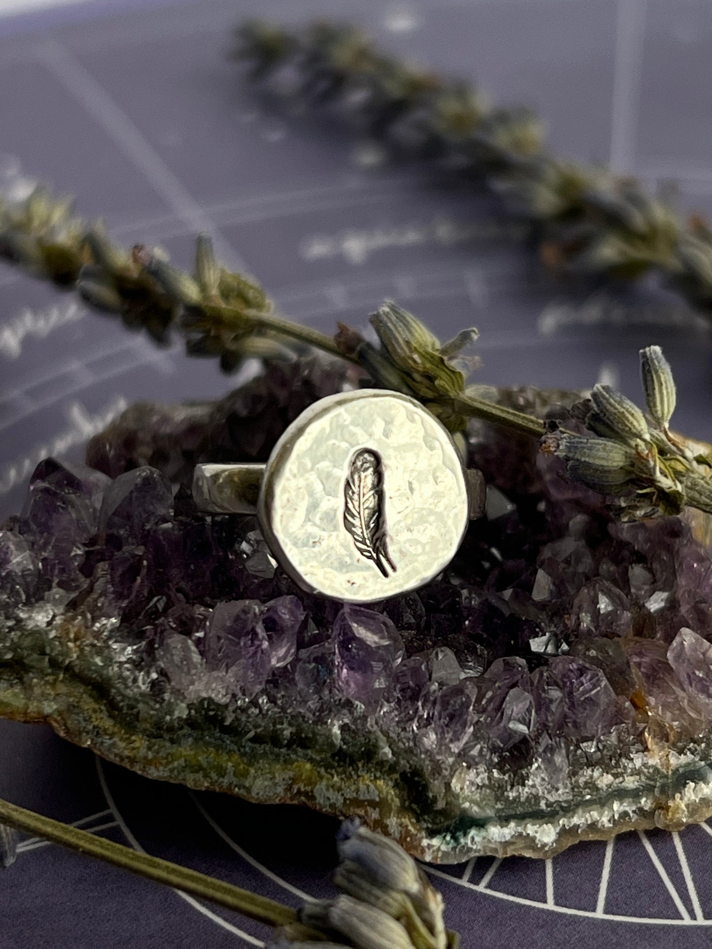 The Feather Amulet Ring