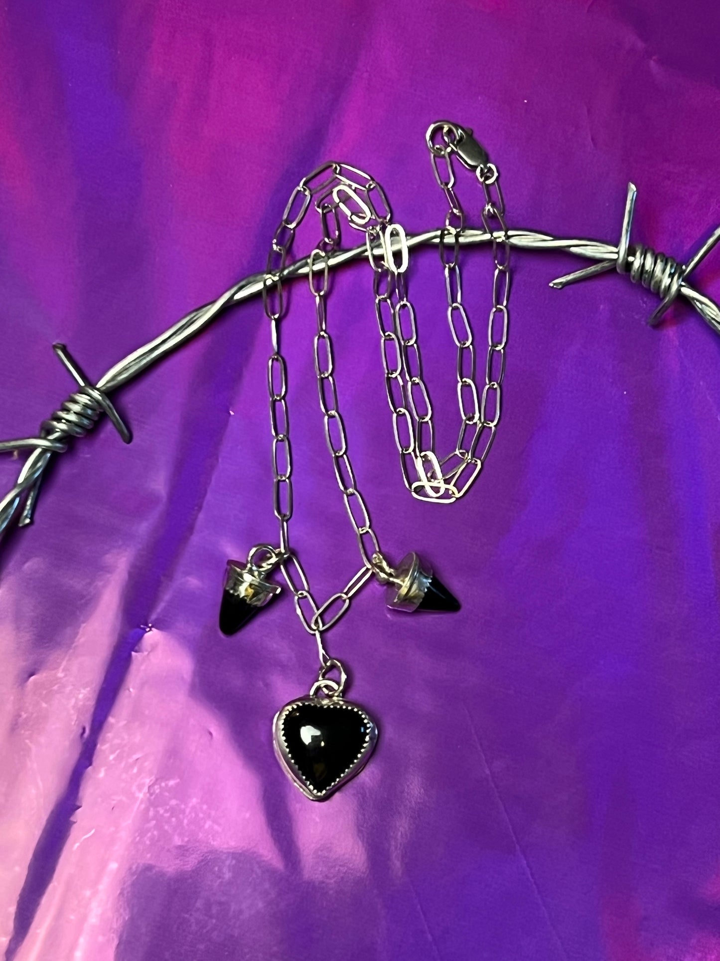 The Thorn in my Heart Necklace