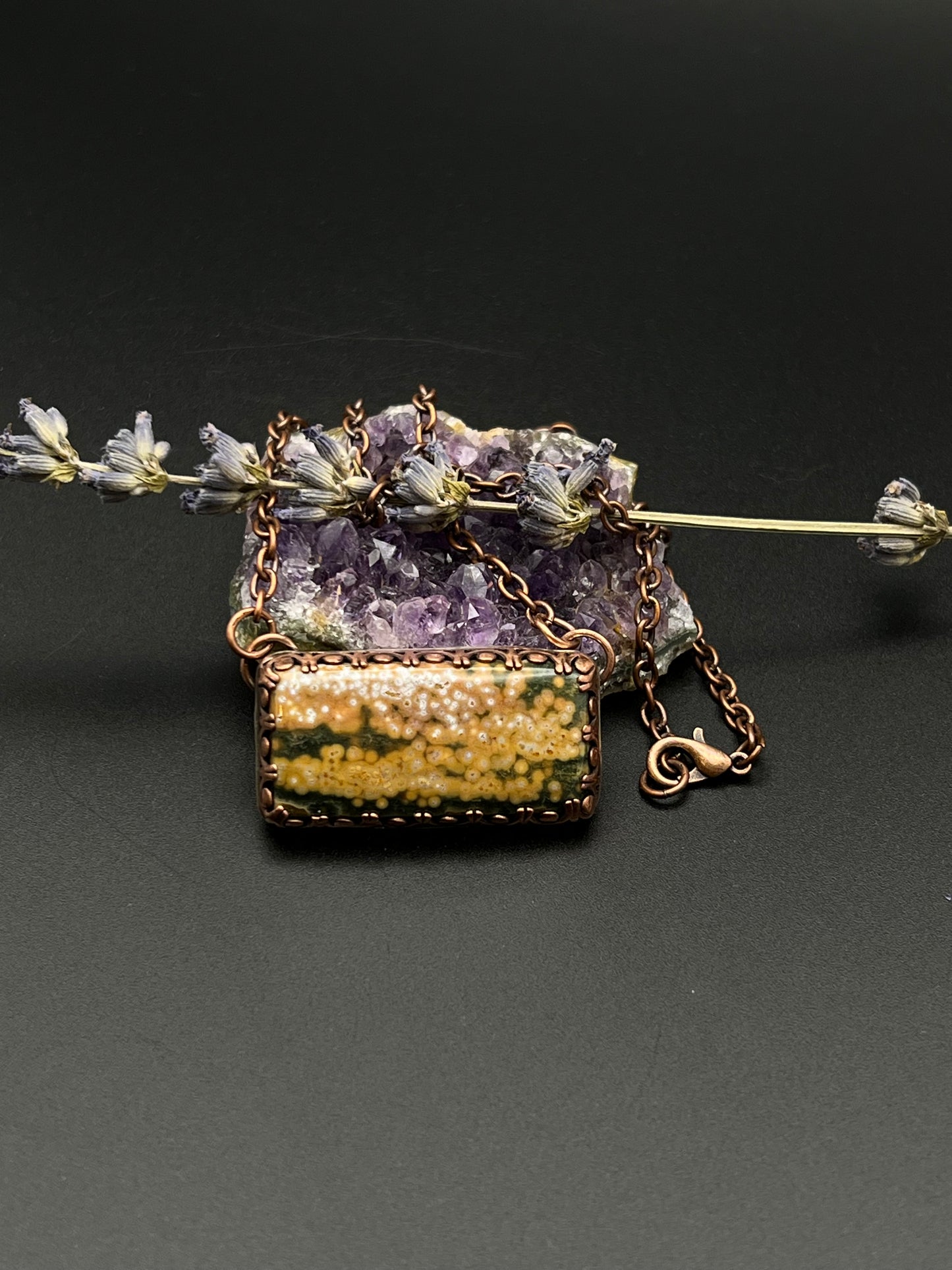 The Copper Ocean Jasper Necklace
