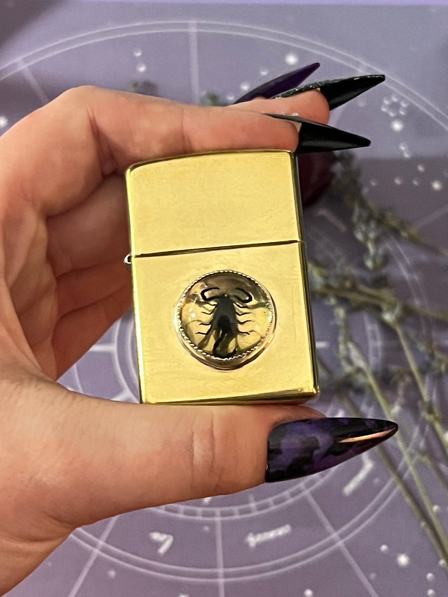 The Brass Scorpion Lighter