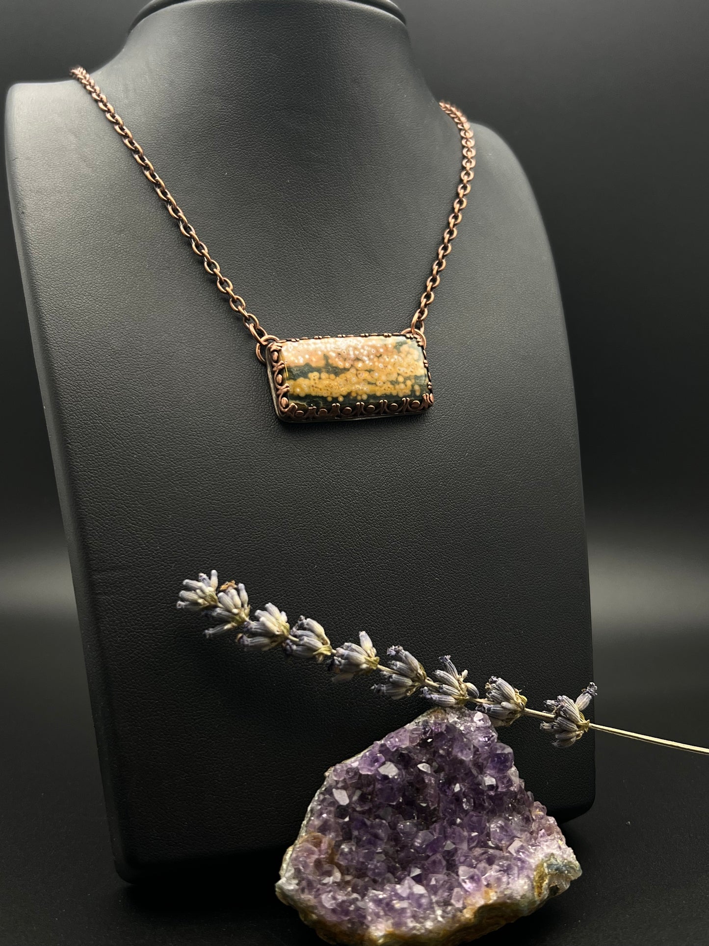 The Copper Ocean Jasper Necklace