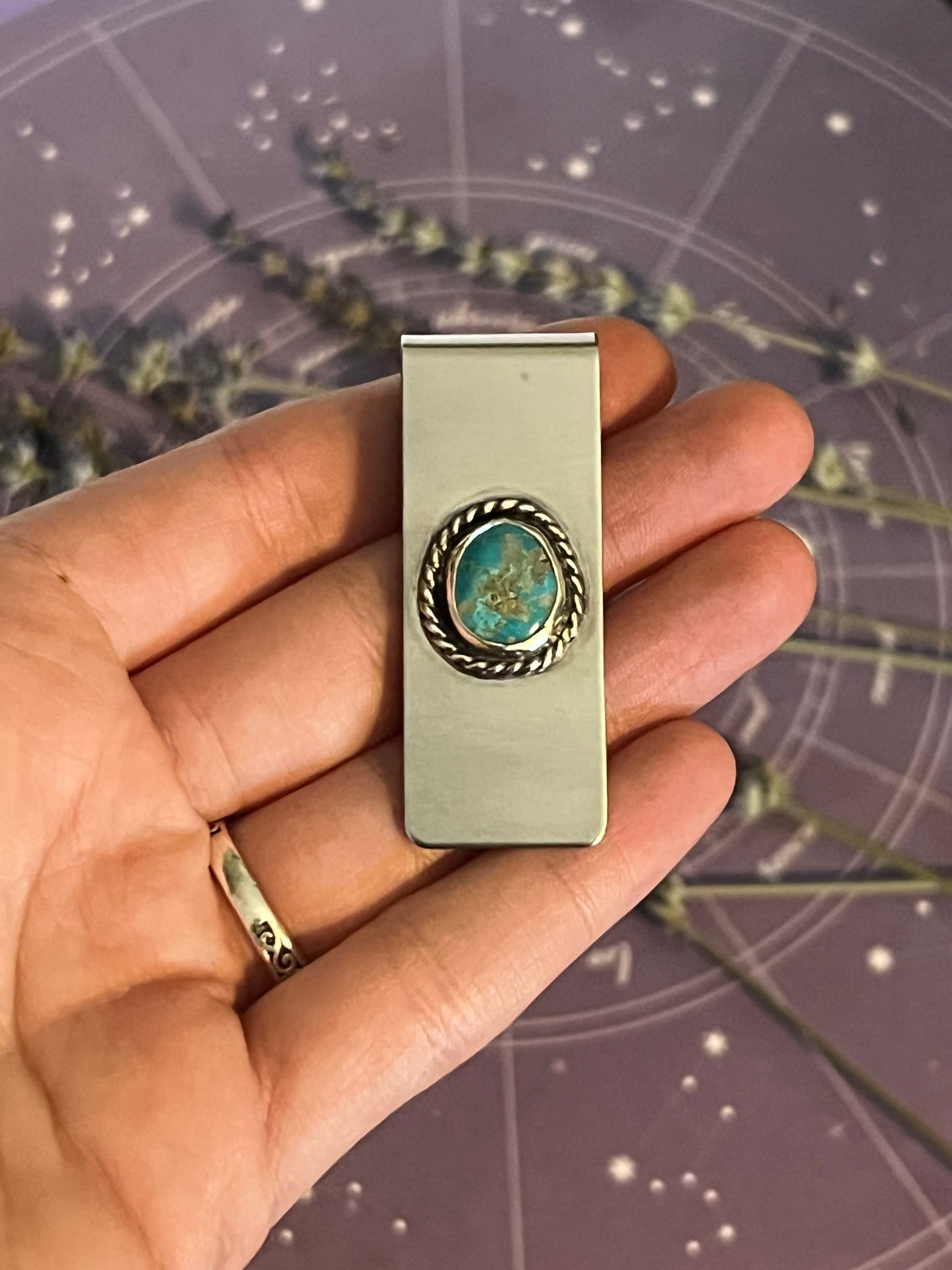 Turquoise Money Clip