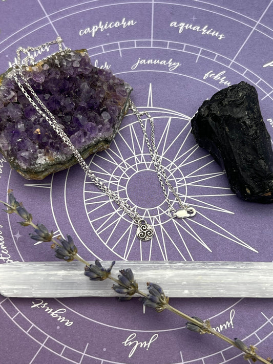 The Triskelion Talisman Necklace