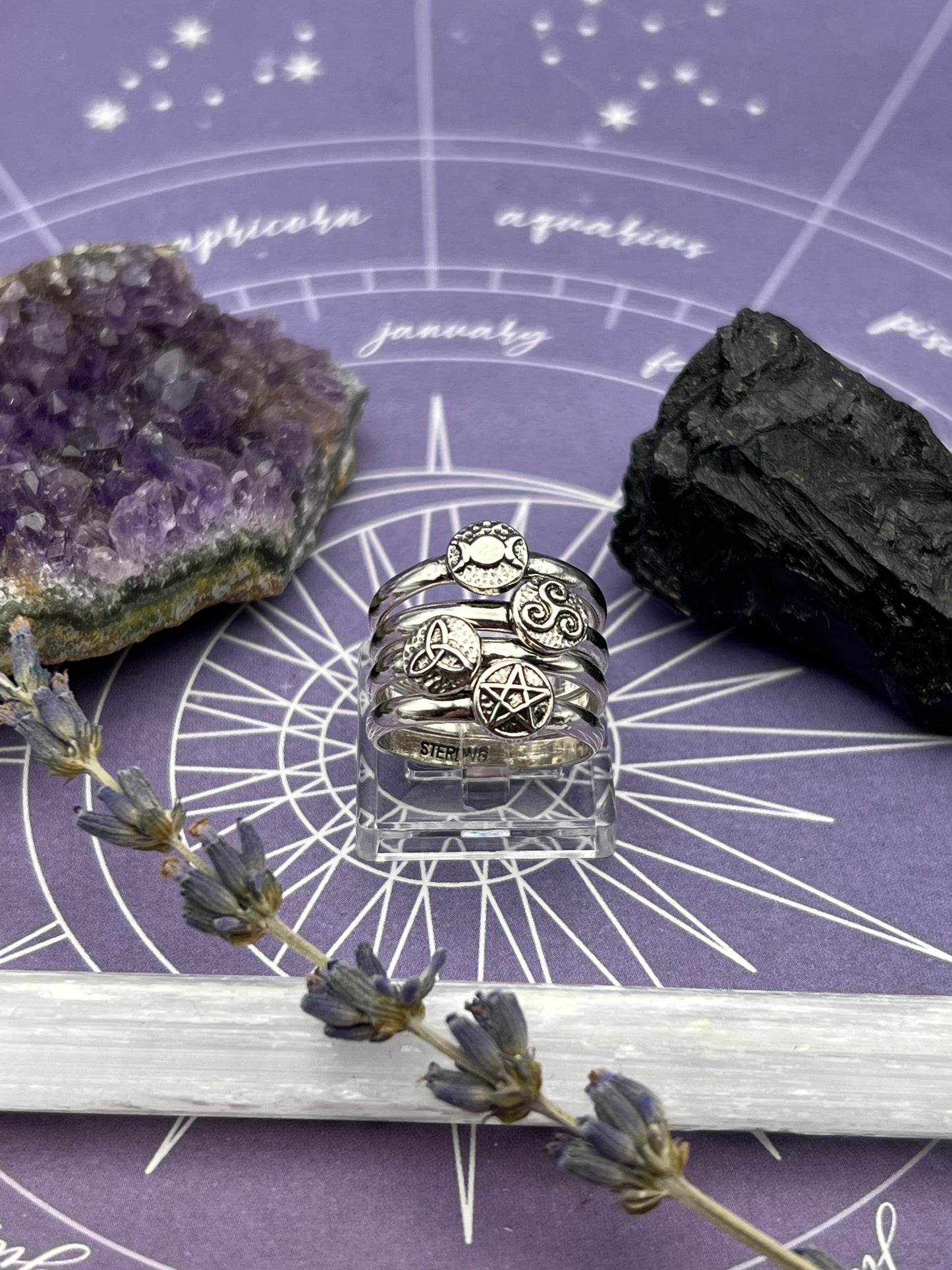 The Triskelion Talisman Ring