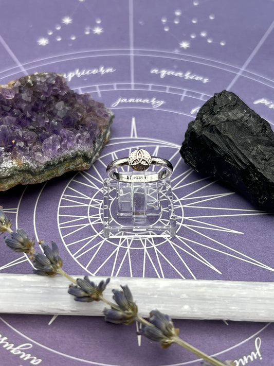 The Triquetra Talisman Ring