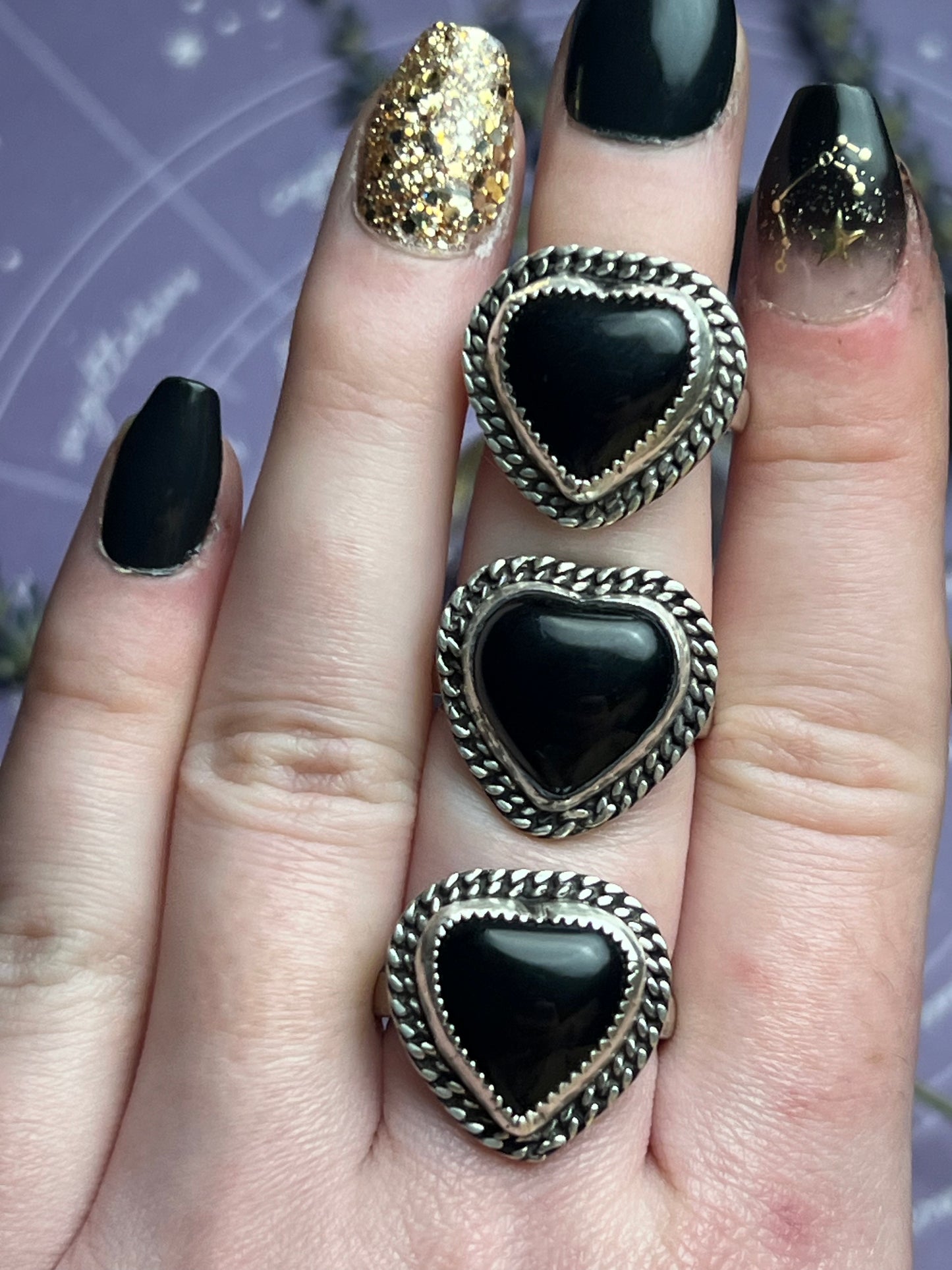 Chained Up Heart Ring